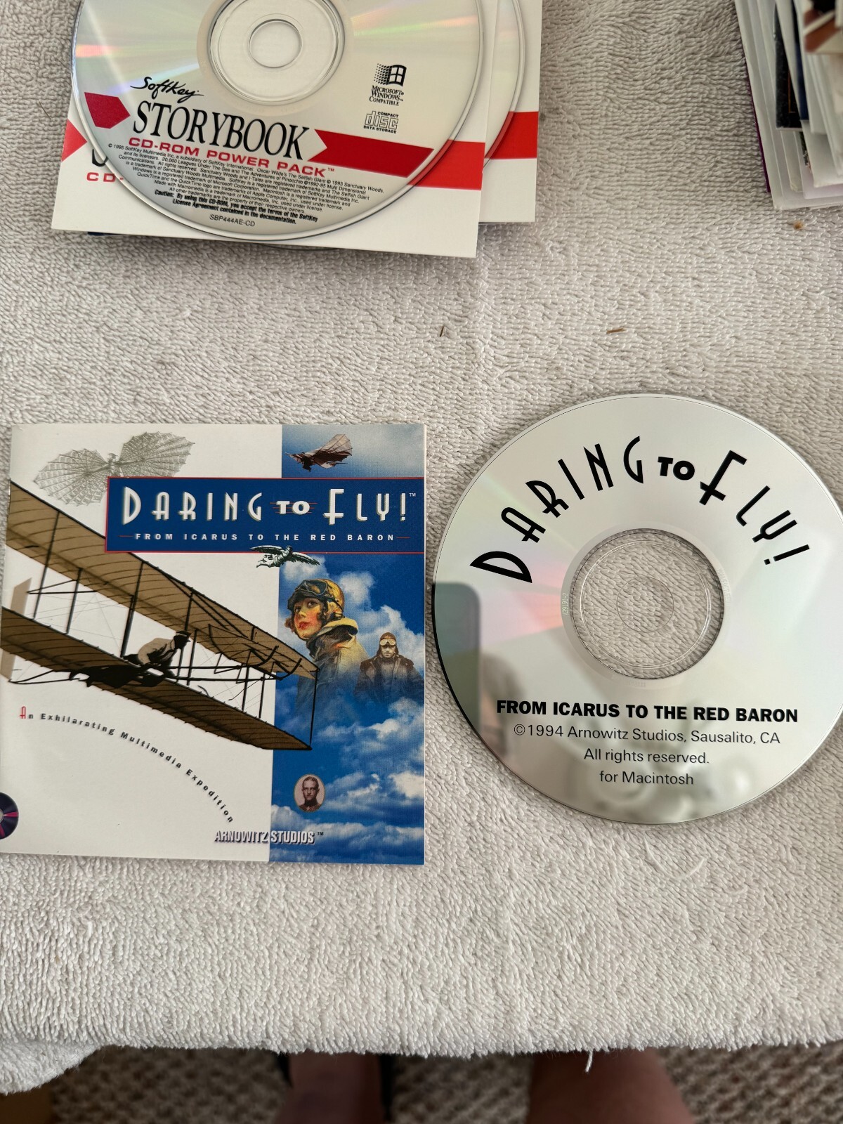 Daring to Fly From Icarus to the Red Baron CD-ROM Macintosh