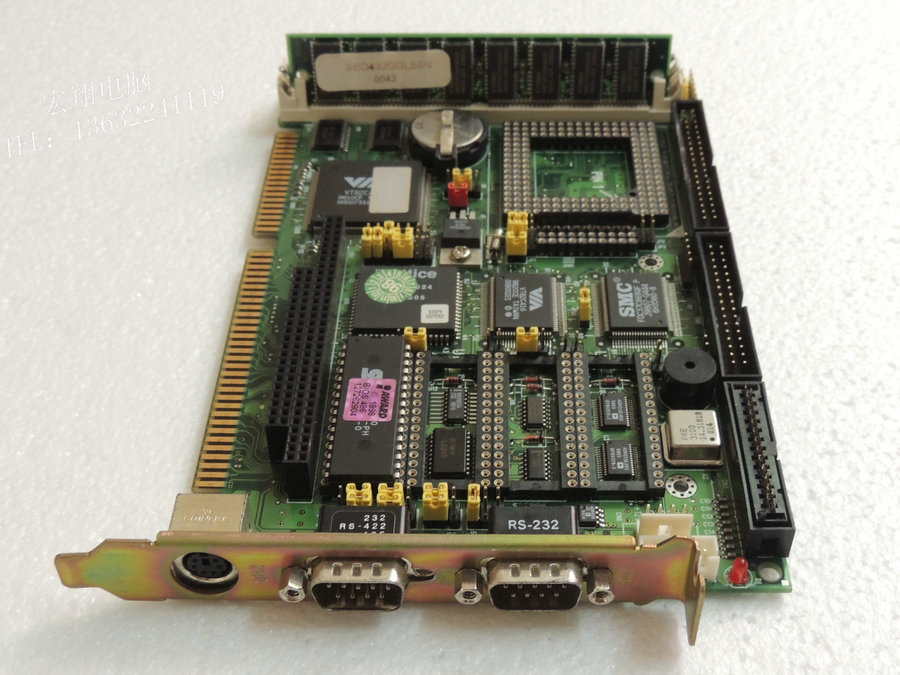 1PC Used Advantech PCA-6144S Rev B101-1 486 Board
