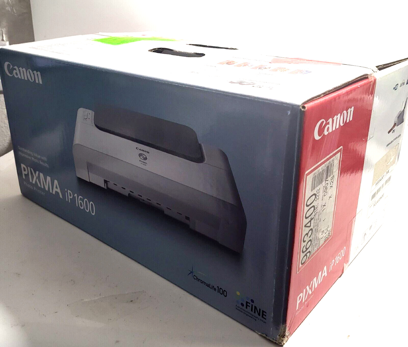 FACTORY SEALED BRAND NEW Canon PIXMA iP1600 Digital Photo Inkjet Printer