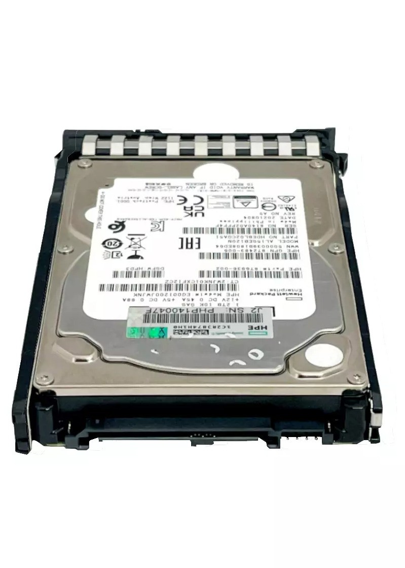 HPE P53563-B21 P54683-001 1TB 2.5" SAS 7.2K 12Gb SFF BC GEN11 HDD Hard Drive
