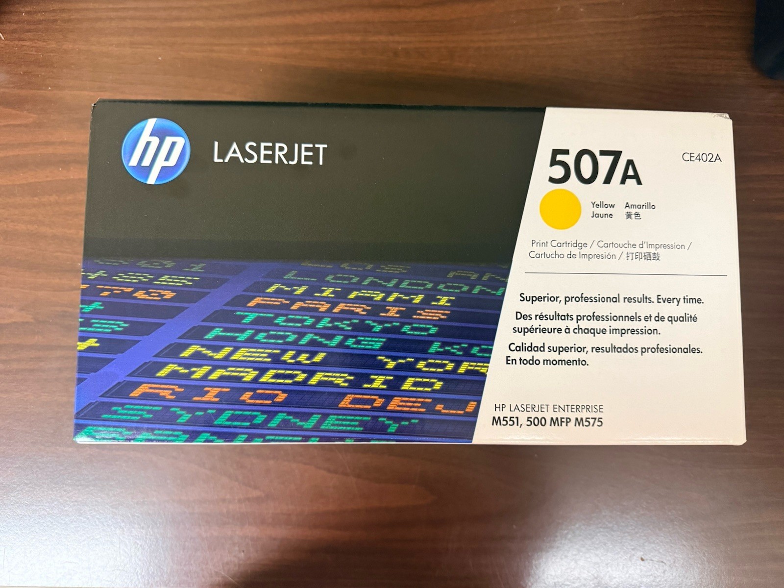 HP 507A Yellow
