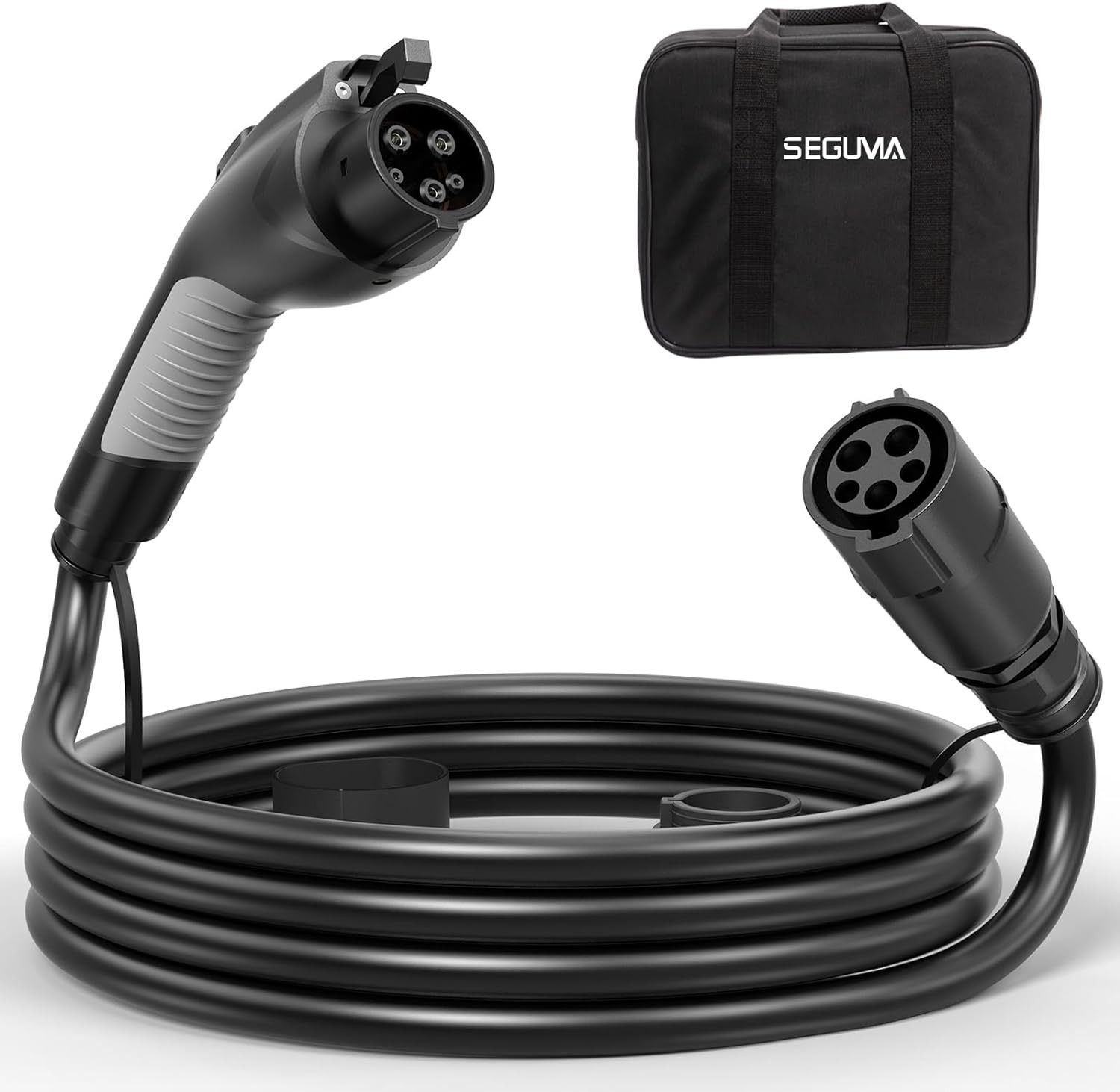 J1772 Level 2 EV Extension Cable 50A 40FT