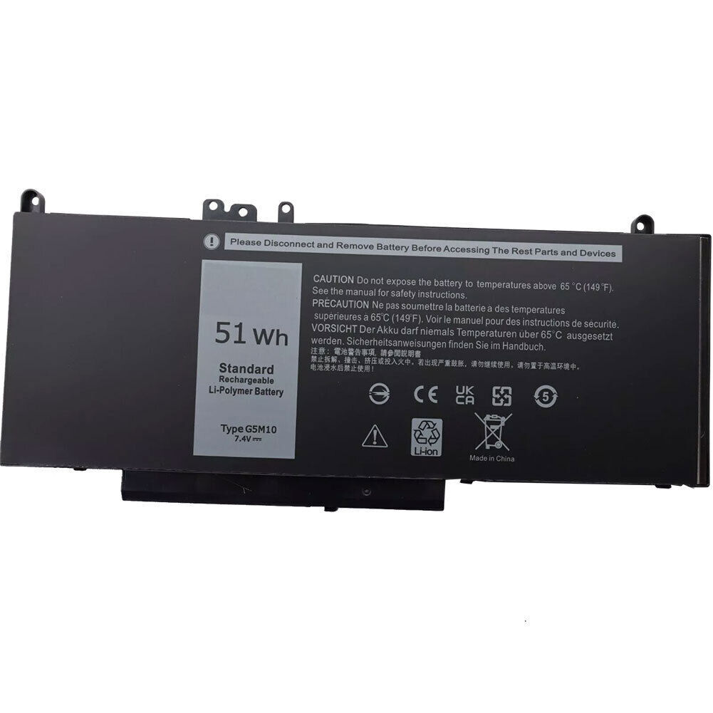 Lot Battery G5M10 Replace for Dell Latitude E5450 E5550 8V5GX R9XM9 WYJC2 51Wh