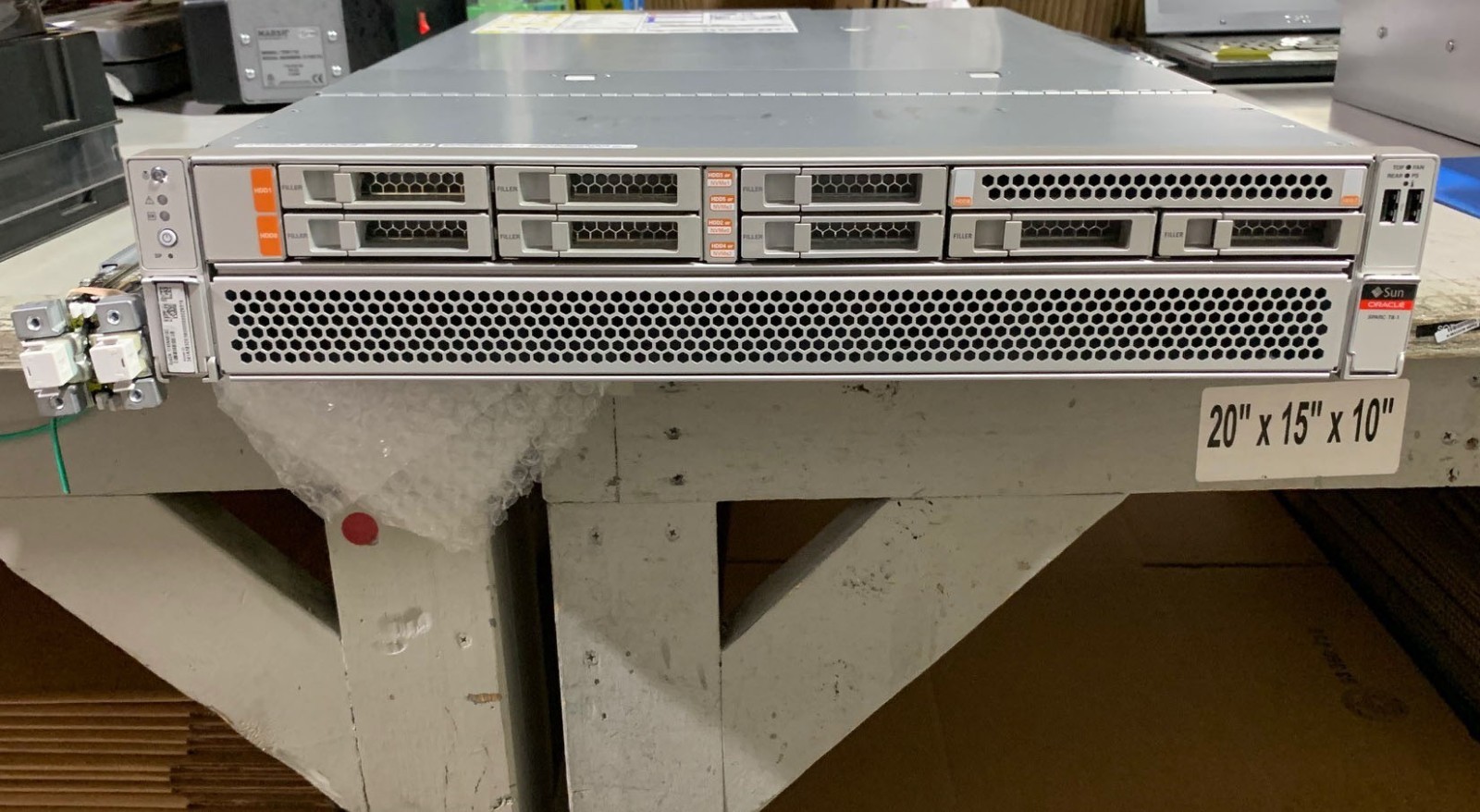 Sun Oracle T8-1 Sparc Server- 5.0/256/ 2 x 1.2TB/ 2 x 32GB FC - Stock/ Warranty