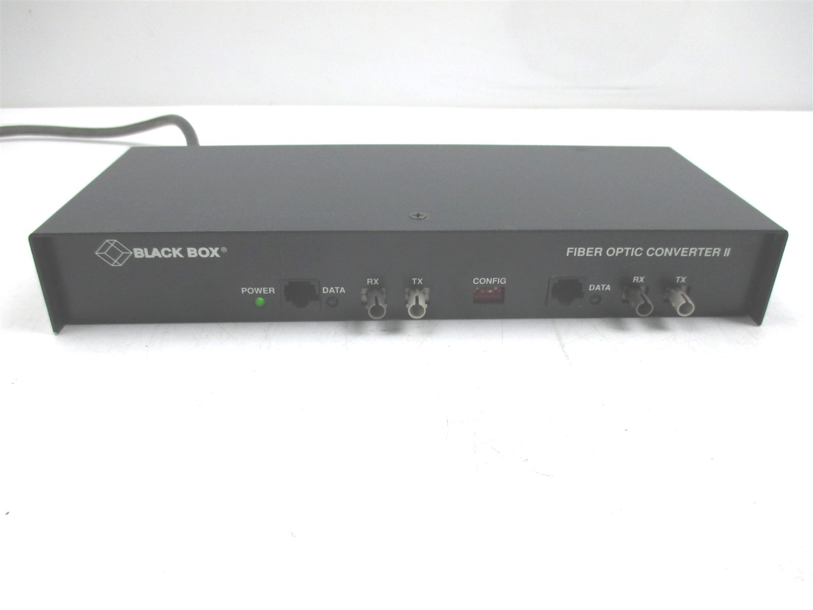 Black Box Fiber Optic Converter II LT222A Rev. B 115V Quality Used Unit