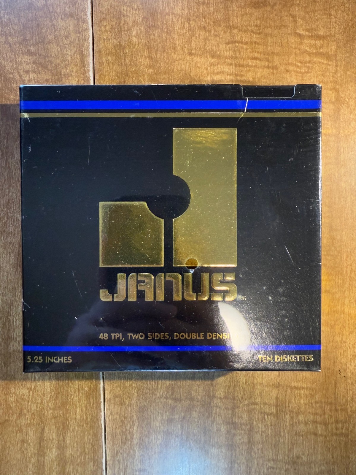 Janus 5 1/4" Two sided DD Box of 10 Diskettes
