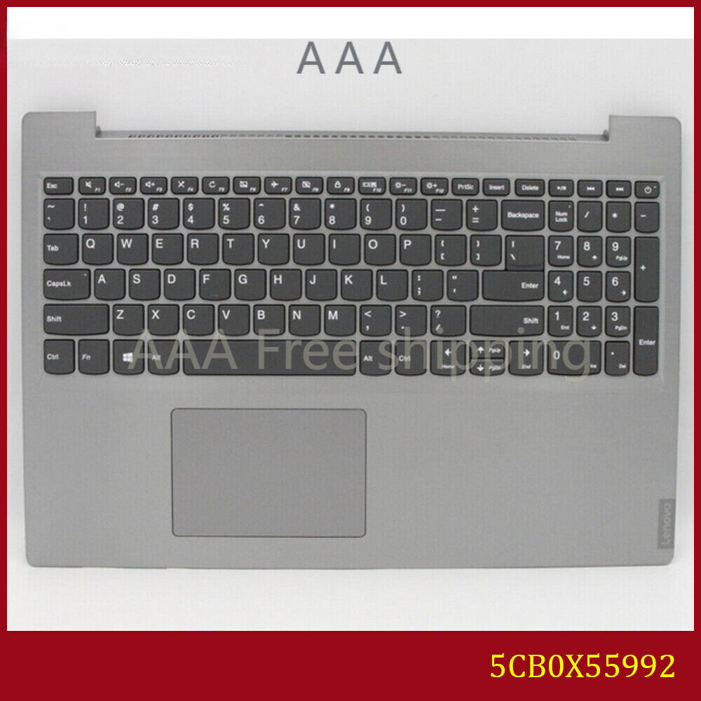 5CB0X55992 FOR Lenovo Ideapad L3-15IML05 Grey C Shell Palmrest Keyboard Touch