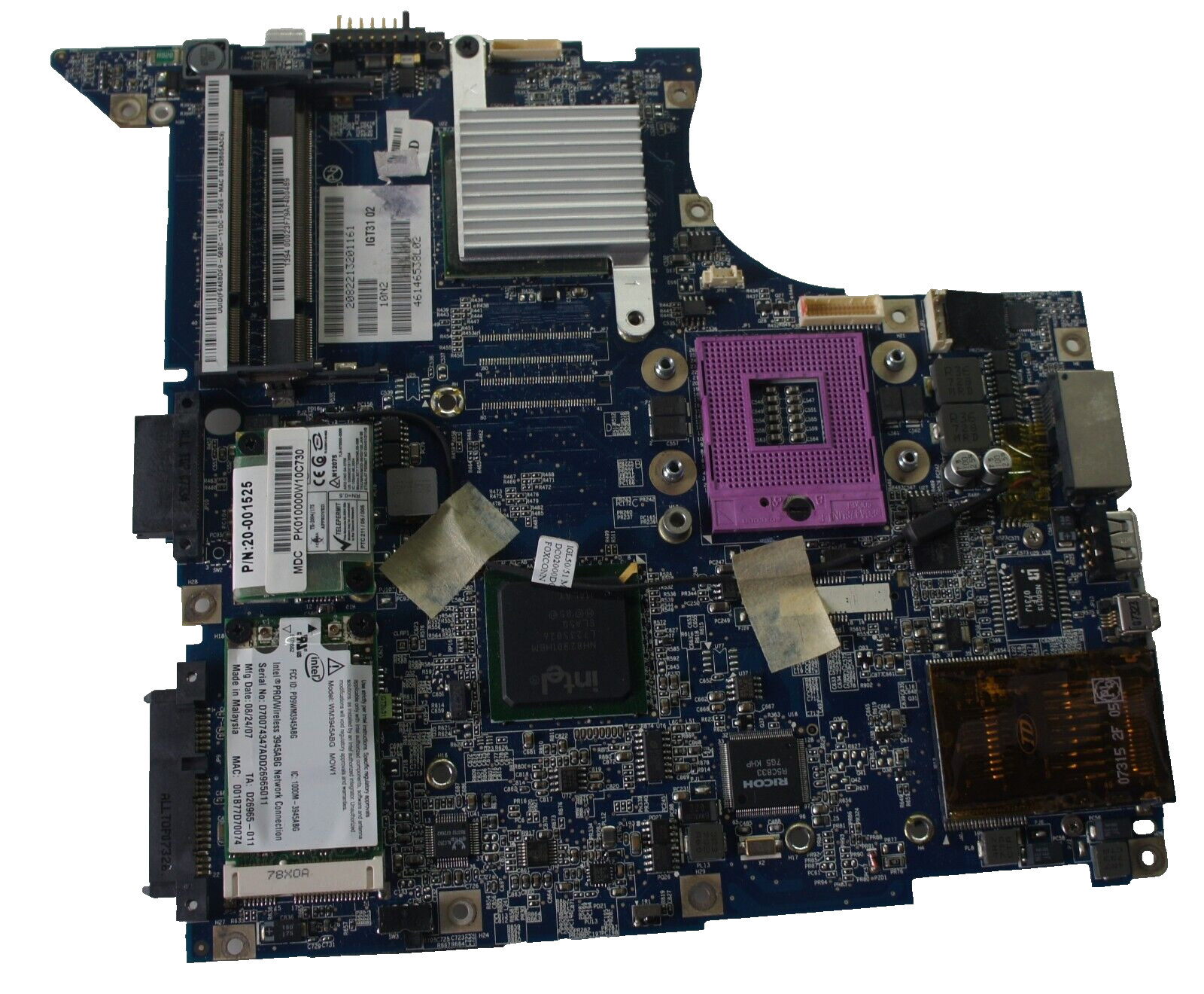 41R7640 LENOVO MOTHERBOARD INTEL 3000 N200 0769 0769-AKU "GRADE A"