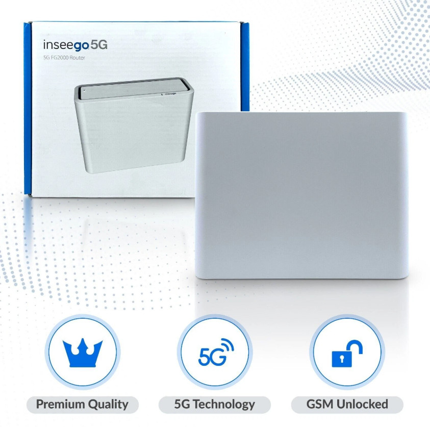 Inseego 5g Wavemaker FG2000 5G Wi-Fi Mobile Router (GSM Unlocked)