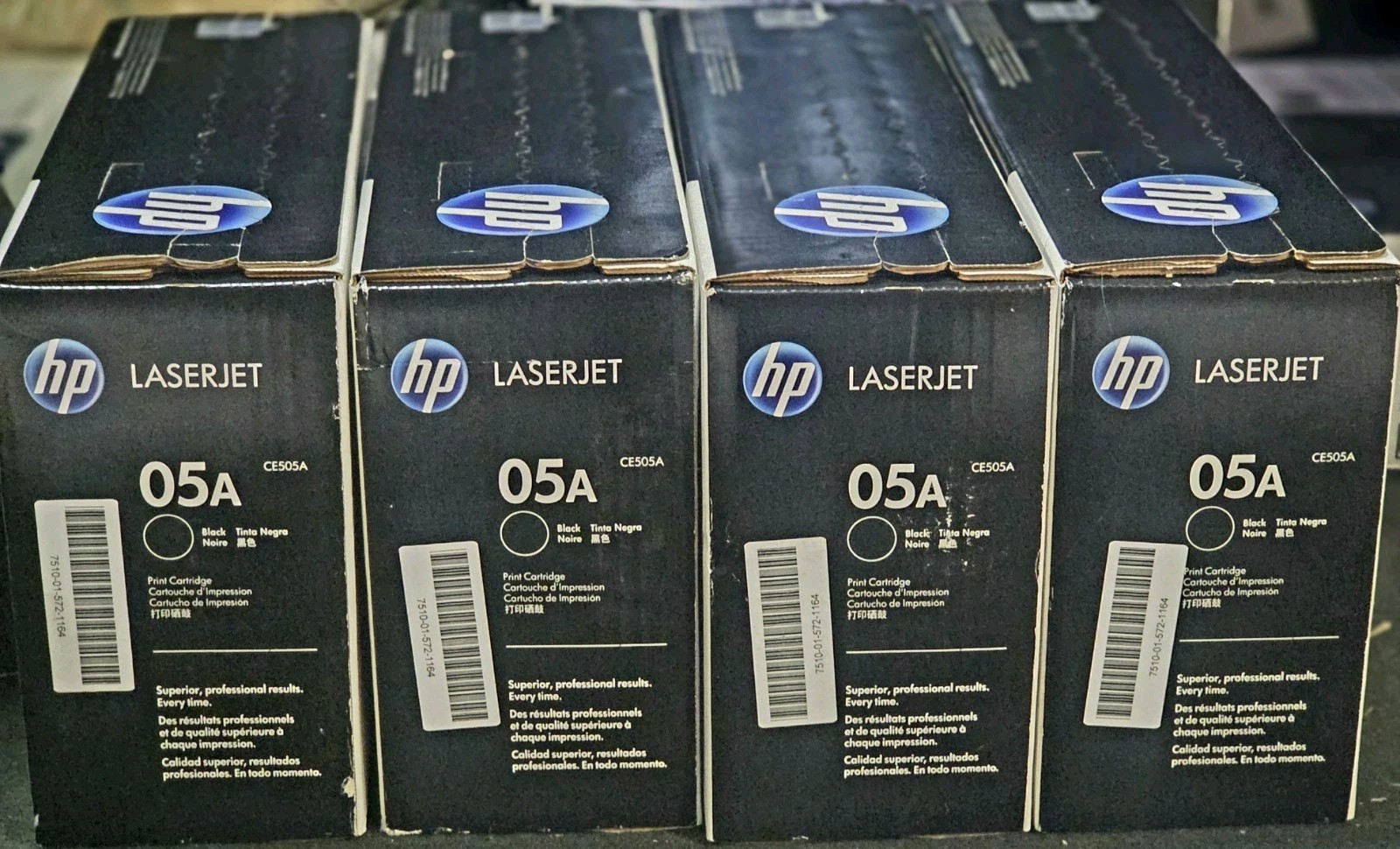 Genuine HP 05A Black Toner Cartridge CE505A OEM Factory Sealed New LaserJet Pro