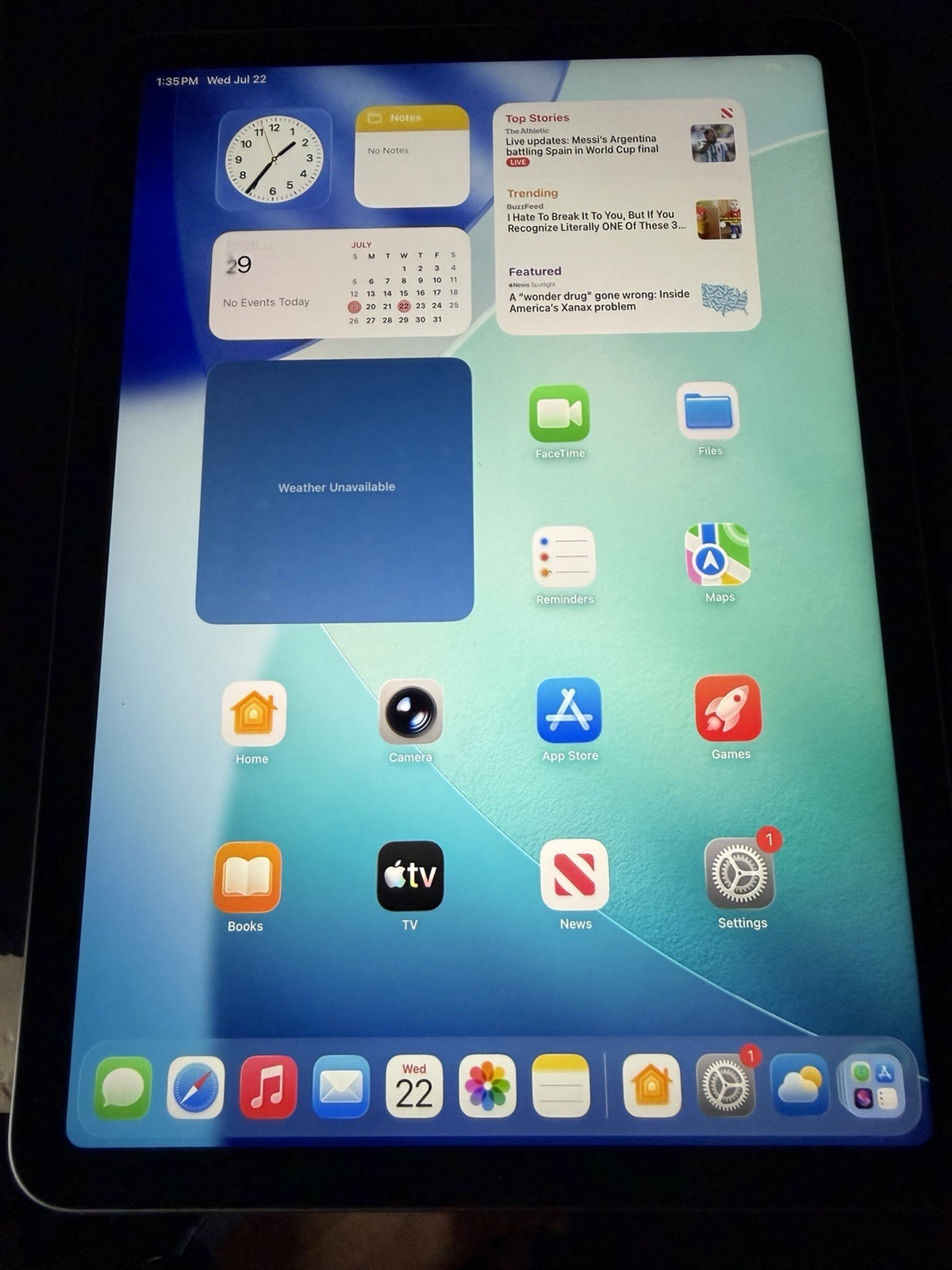 Apple iPad Air (4th Generation) A2316 64 GB, Wi-Fi