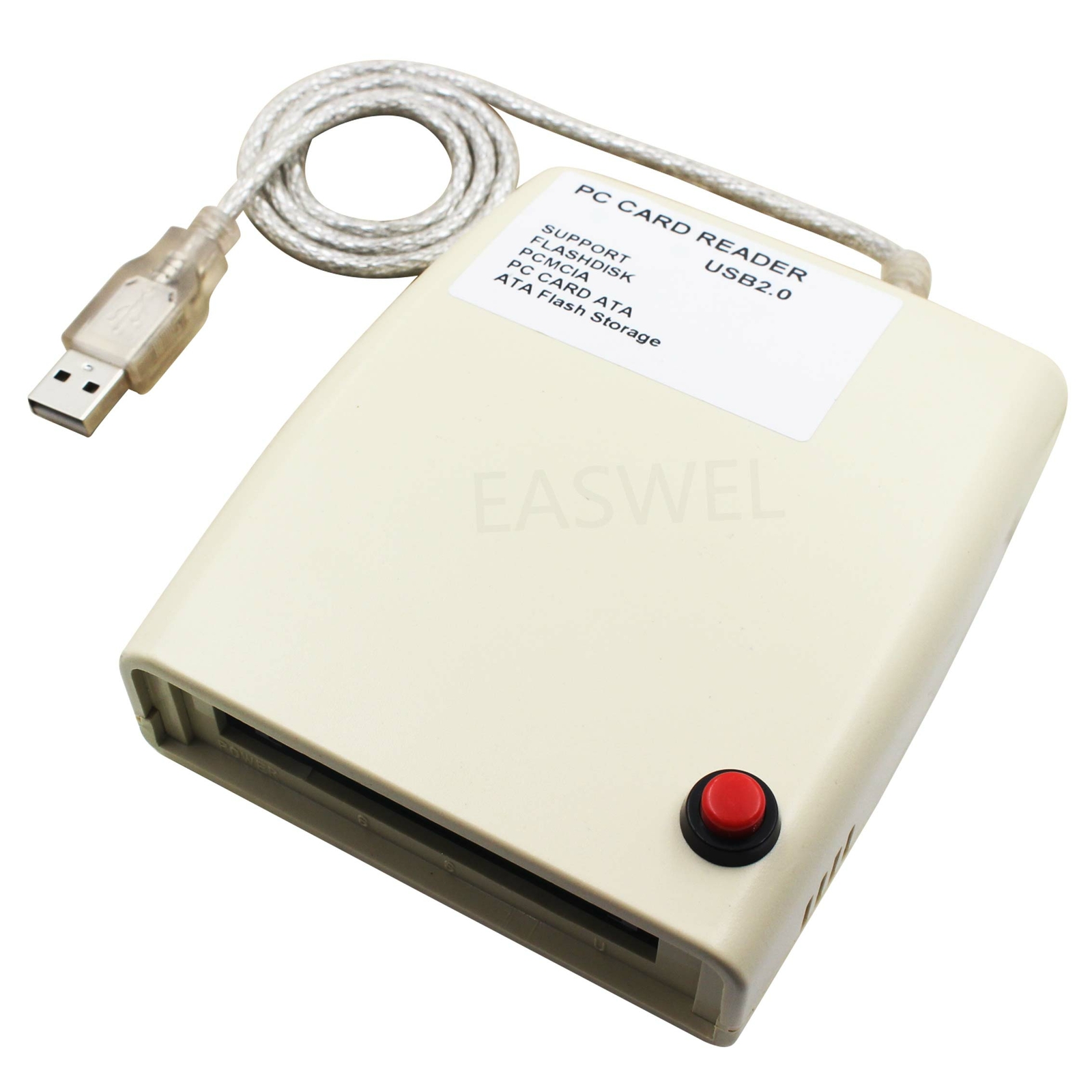 USB 2.0 PCMCIA Card Reader Adapter 68 Pin ATA PCMCIA USB 2.0 Memory Card Reader