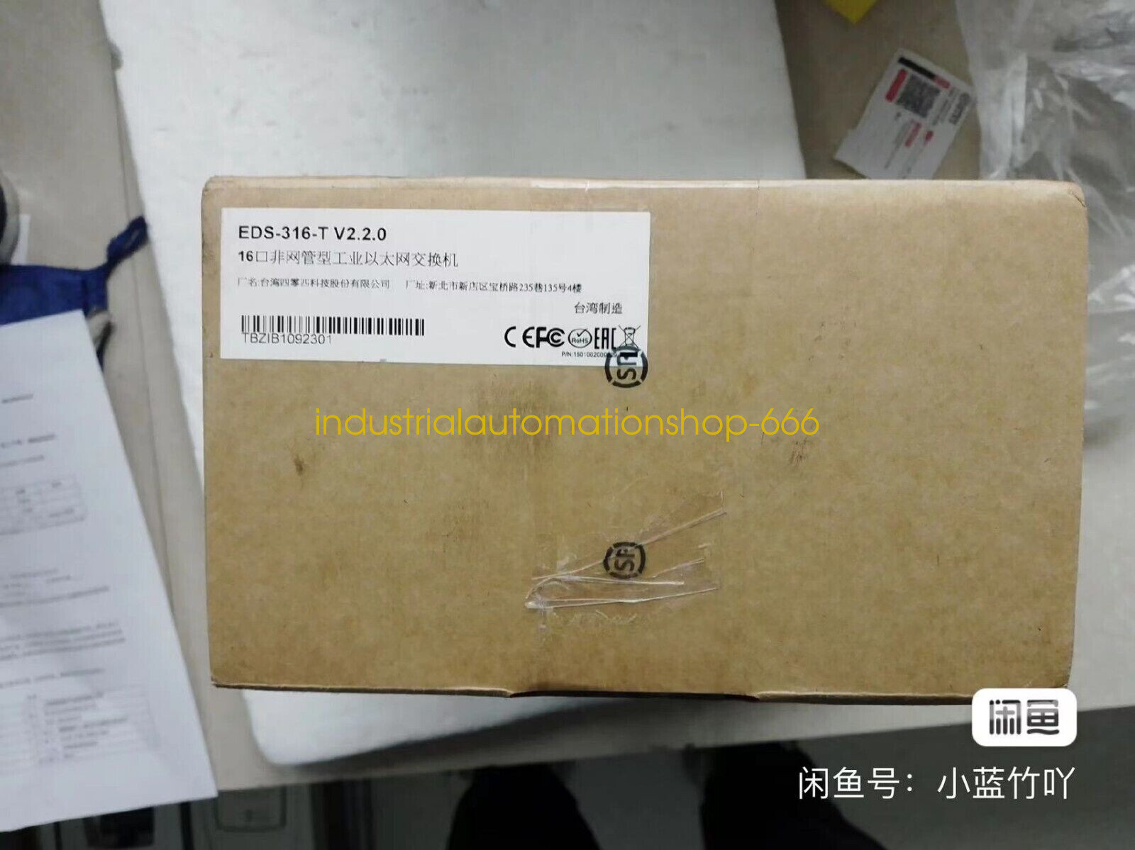 1PC NEW MOXA EDS-316-T switch Via DHL or FedEX