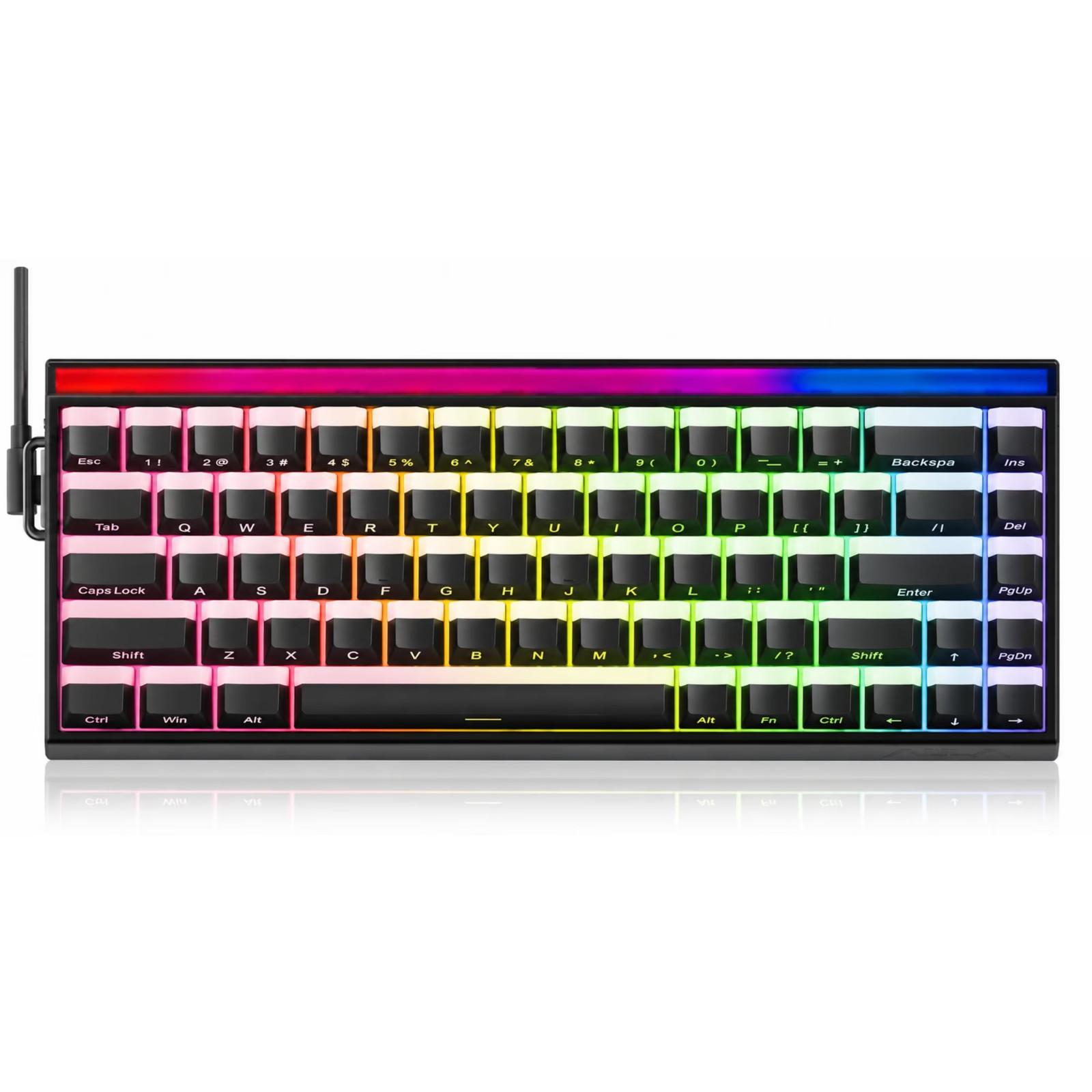 Aula Hero 68 HE Wired Magnetic Gaming Keyboard Hall Effect Black Lighthouse