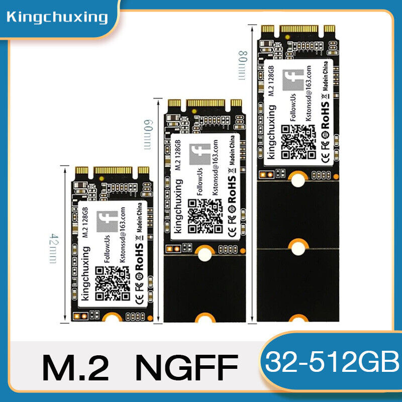 Kingchuxing M.2 SATA NGFF SSD 512GB 256GB 128GB 2280 M2 Solid State Hard Drives