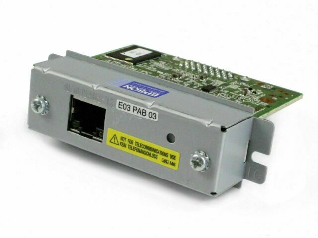Epson UB-E03 C32 C824541 Ethernet Interface Card TM-U220PB T81 U288 T88IV