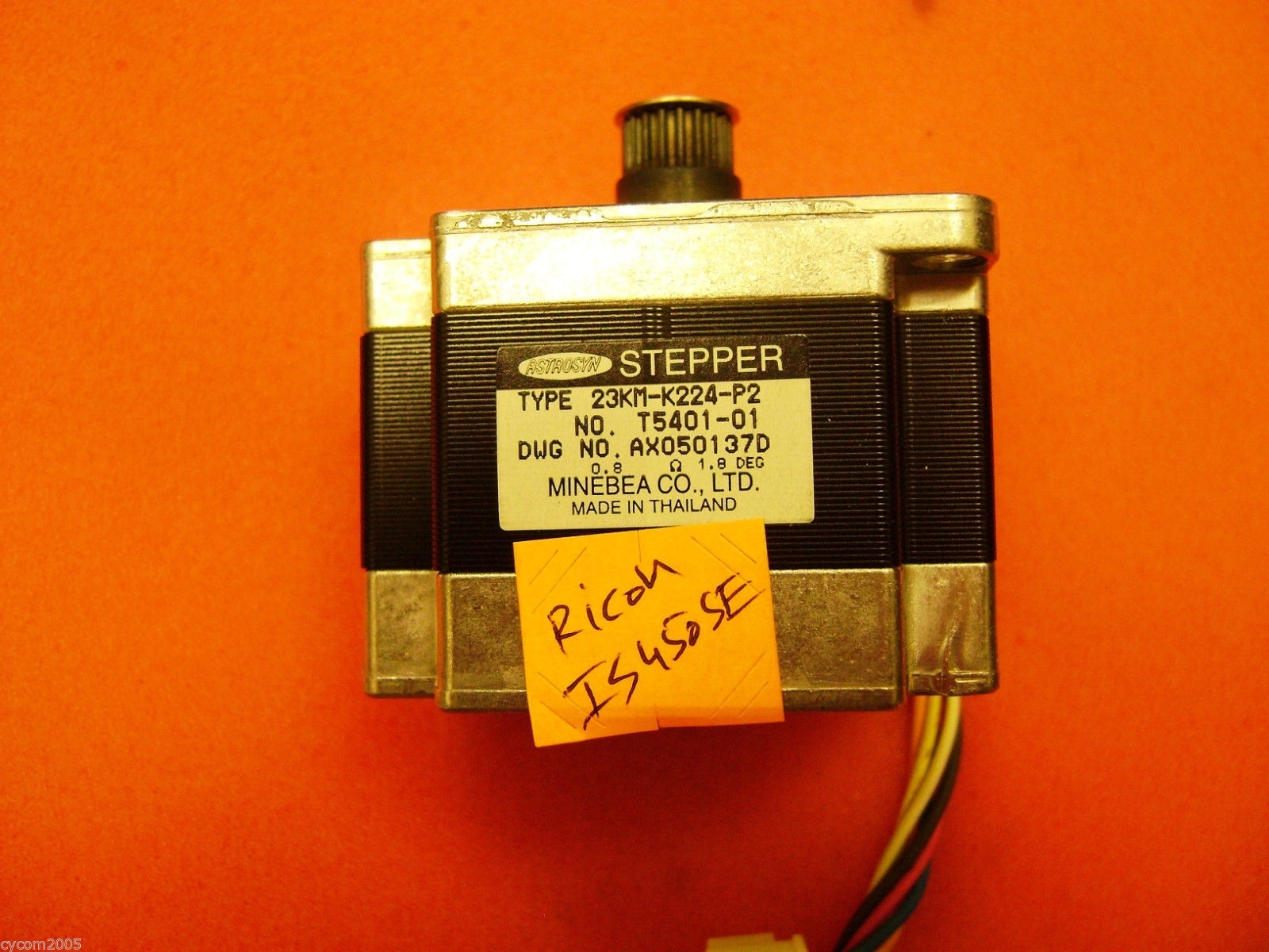 Ricoh IS450SE Image Scanner G407-3395 Transport Motor-DC 62W 62 w  ( Read It All