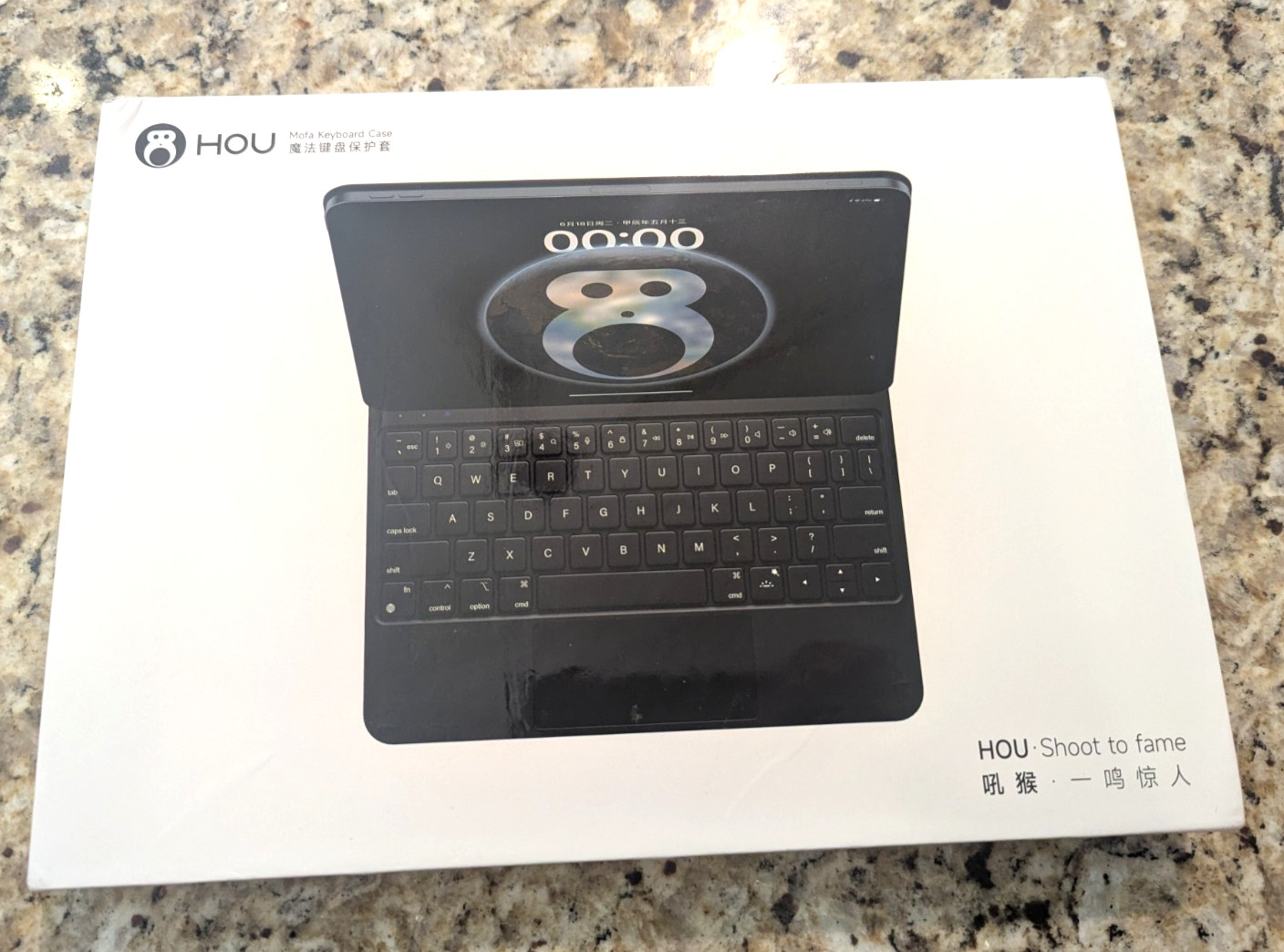 HOU Mofa MF-10 Keyboard Case iPad 10 10.9 inch Starry Black New open box