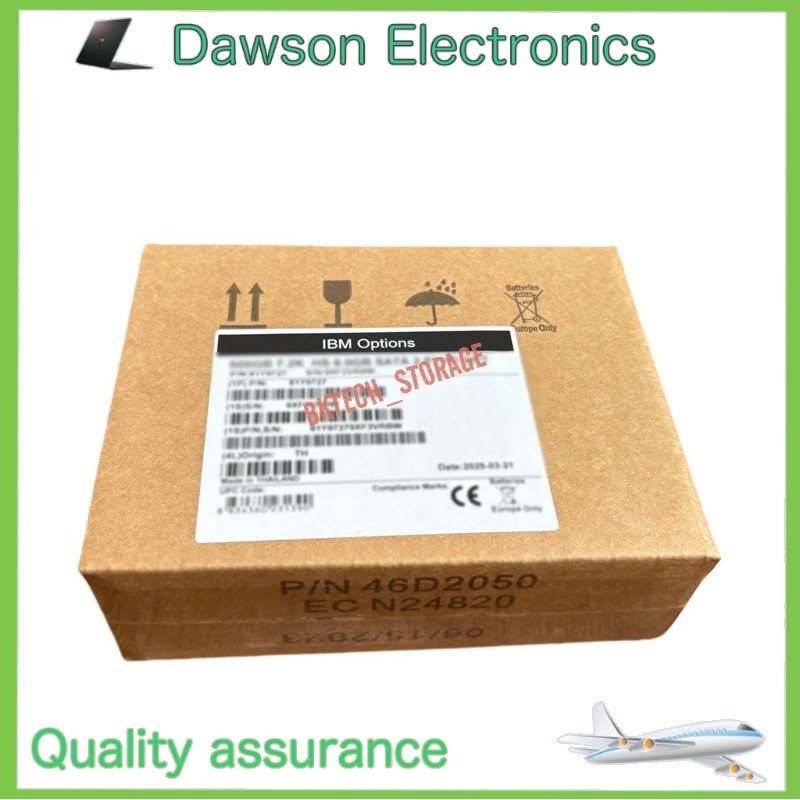 IBM 500GB 81Y9727 81Y9726 81Y3857 7.2K RPM 6Gb 2.5" SATA Server HDD Hard Drive