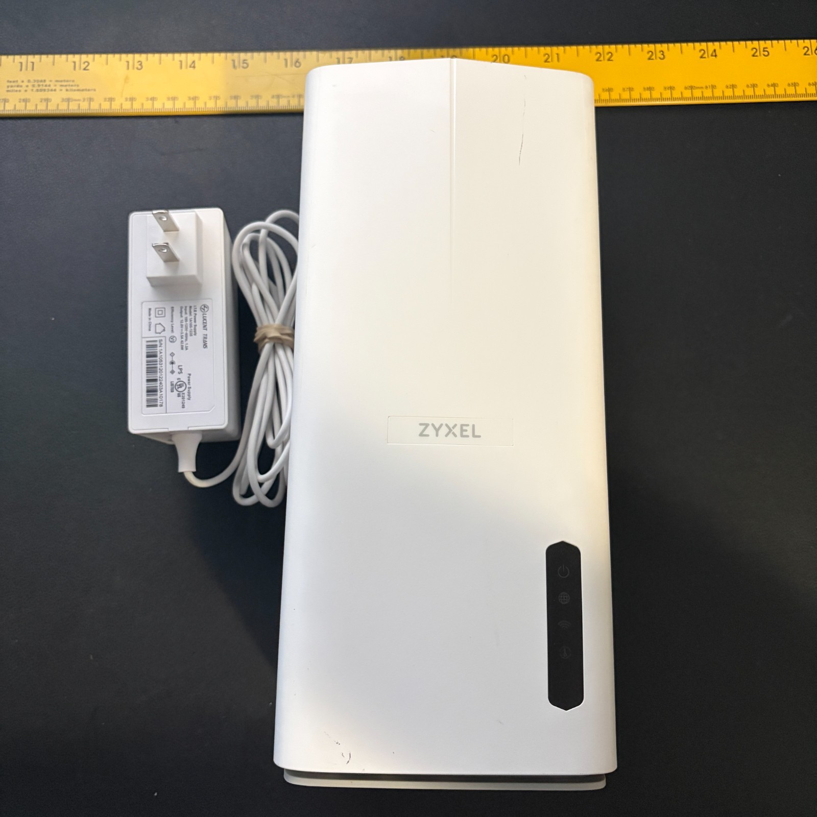 Zyxel EX7710-B0 Wi-Fi 6E Router AX11000 Tri-Band Dual 10GbE Ports - With AC Adap