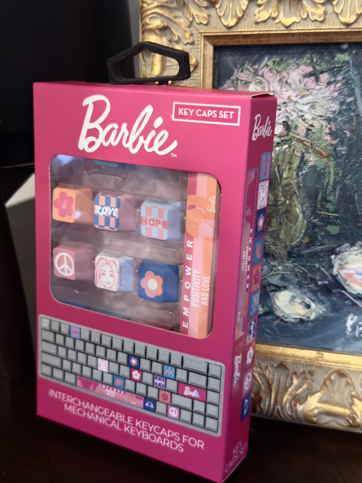 NEW Barbie Key Caps - Interchangeable Keycaps for Mechanical Keyboards NIB