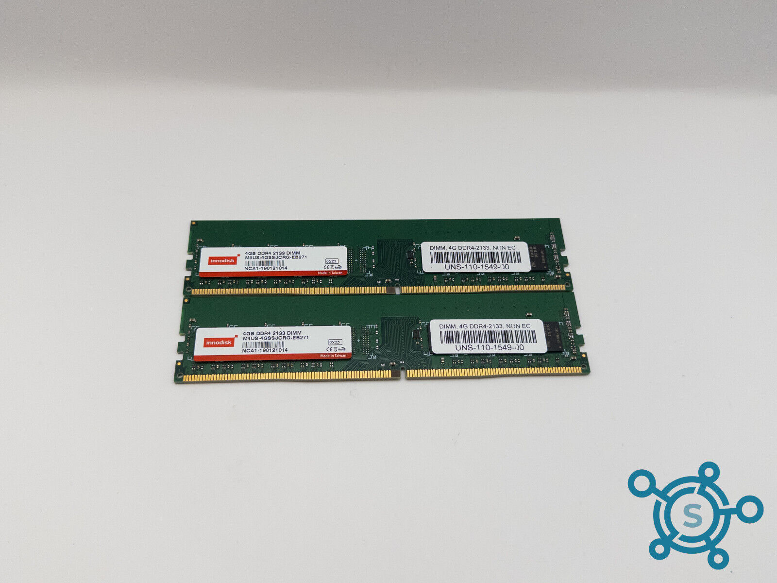 Innodisk 8GB (2X 4GB DDR4 2133mhz DIMM M4US-4GSSJCRG-EB271 Industrial DDR4