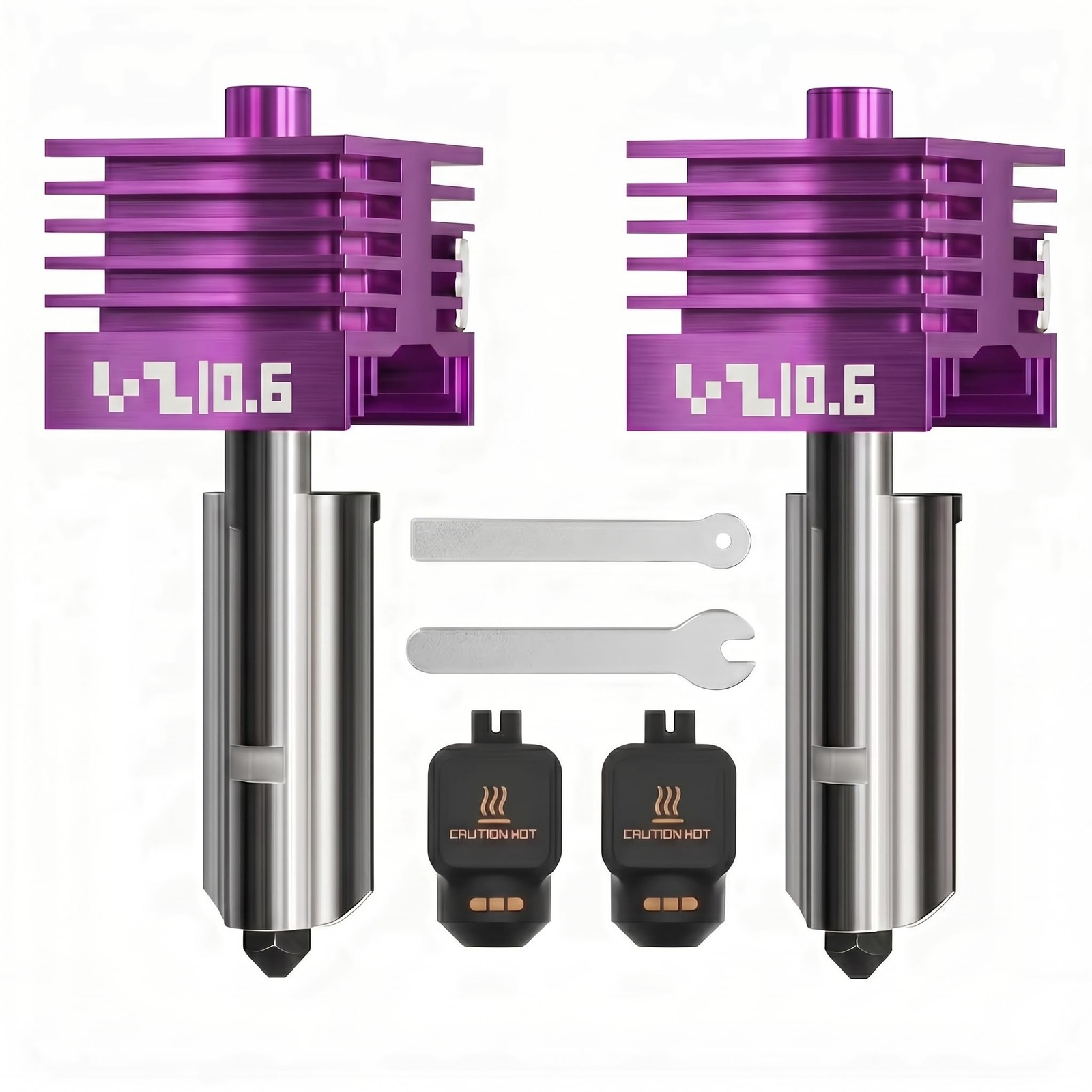 Orionix Hotend Kit, Purple 0.6mm, 2 Pcs
