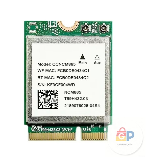 QCNCM865 FastConnect 7800 WIFI7 Wireless Card M.2 Bluetooth 5.4 Tri-Band 5.8Gbps