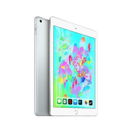 Apple iPad 6 (6th Gen) 32GB Wi-Fi 9.7" Silver (2018) - 1 Year Warranty