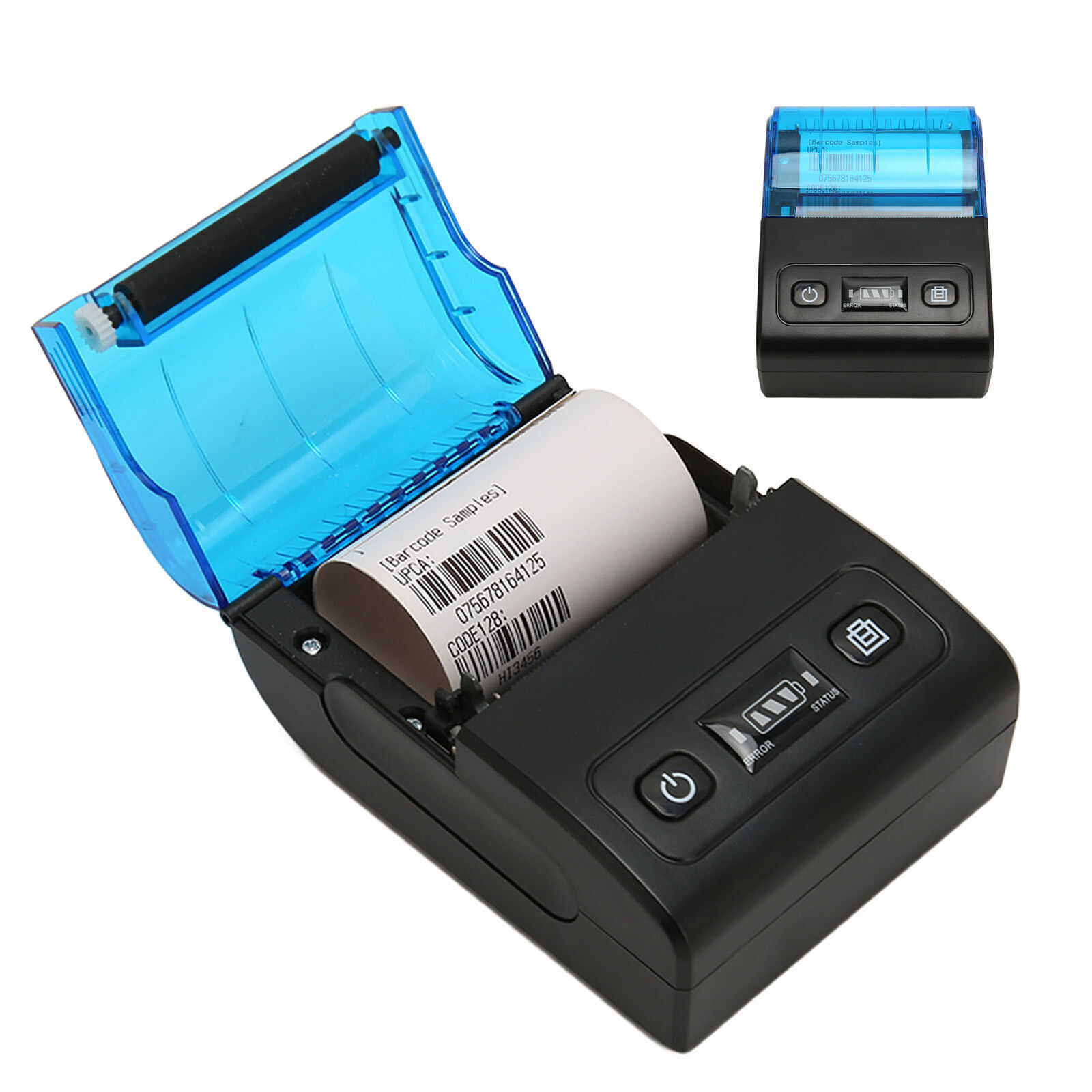 Portable Thermal Printer Multifunctional Bluetooth 4.0 58mm Mini Thermal Receipt