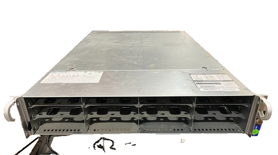 Nutanix NX-8155-G7 2U 12-Bay Barebone Server No CPU RAM Drives Caddies Rails