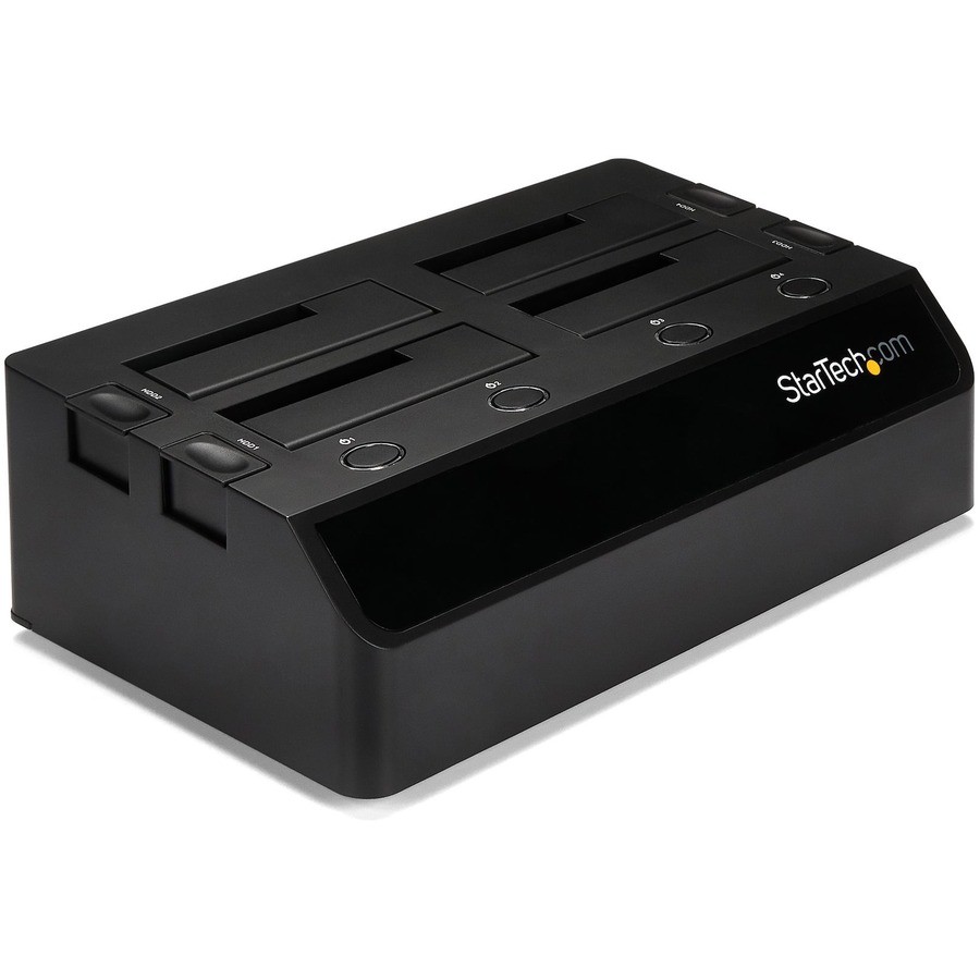 StarTech 4-Bay USB 3.0 to SATA Hard Drive Docking Station, 2.5/3.5" SATA III