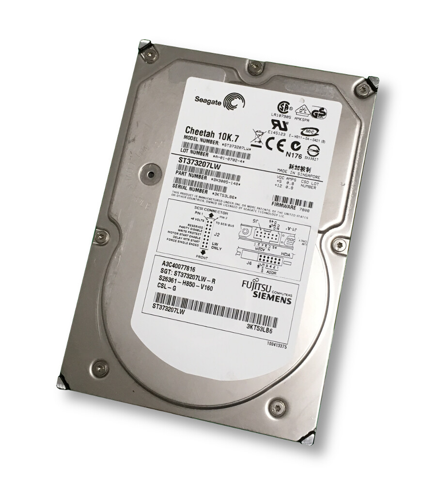 Fujitsu S26361-H850-V160 SGT:ST373207LW A3C40077816 73 GB New