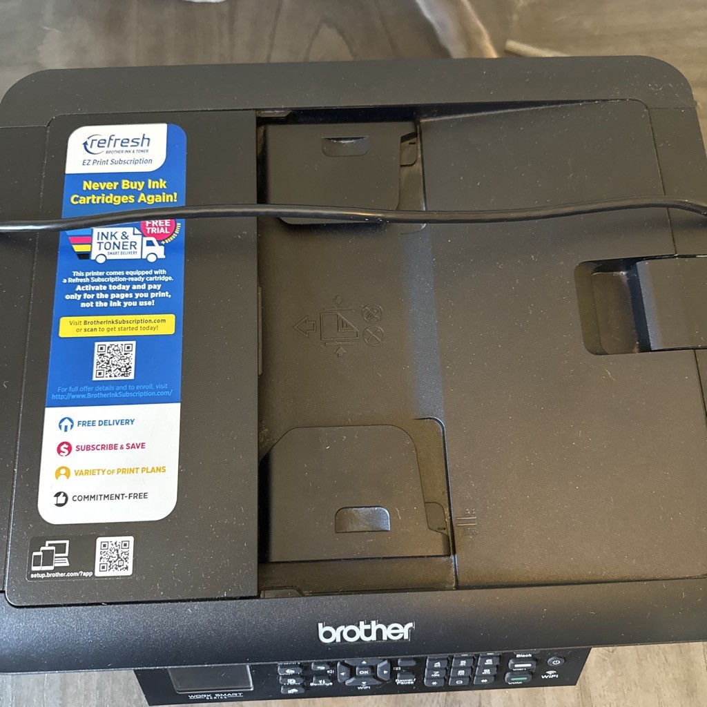 Brother MFC-J1010DW Wireless Color Inkjet All-in-One Printer Working Condition