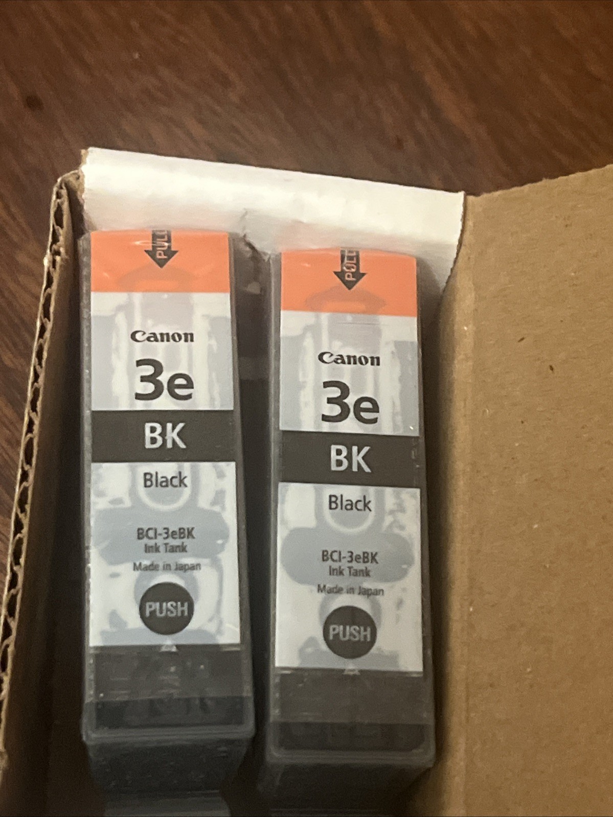 Canon BCI 3eBK BLACK Ink 2cartridges - printer Pixma IP5000 4000 3000 MP 780 750