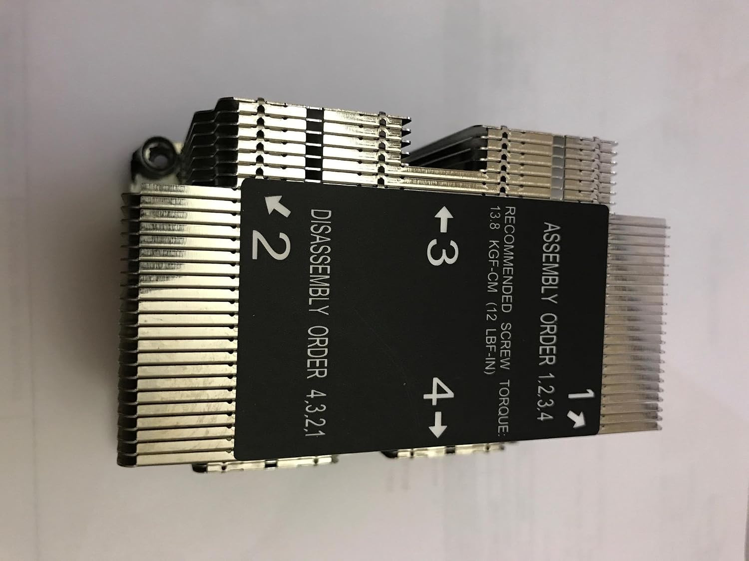 SNK-P0068PSC LGA 3647-0 2U &UP X11 Purley Platform CPU Heat Sink