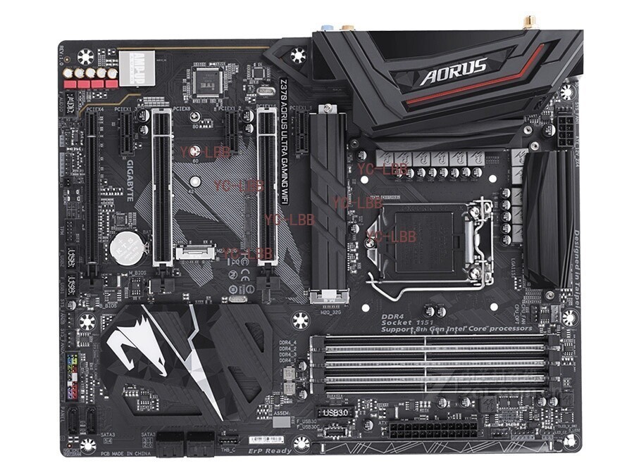 For GIGABYTE Z370 AORUS ULTRA GAMING WIFI motherboard LGA1151 DDR4 ATX Tested OK