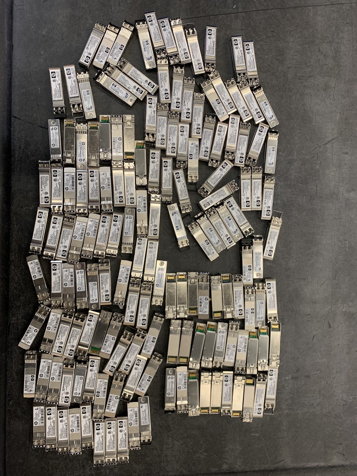 Lot of 152 - HP AJ718A 8GB Fiber Channel Short Wave SFP Traceiver