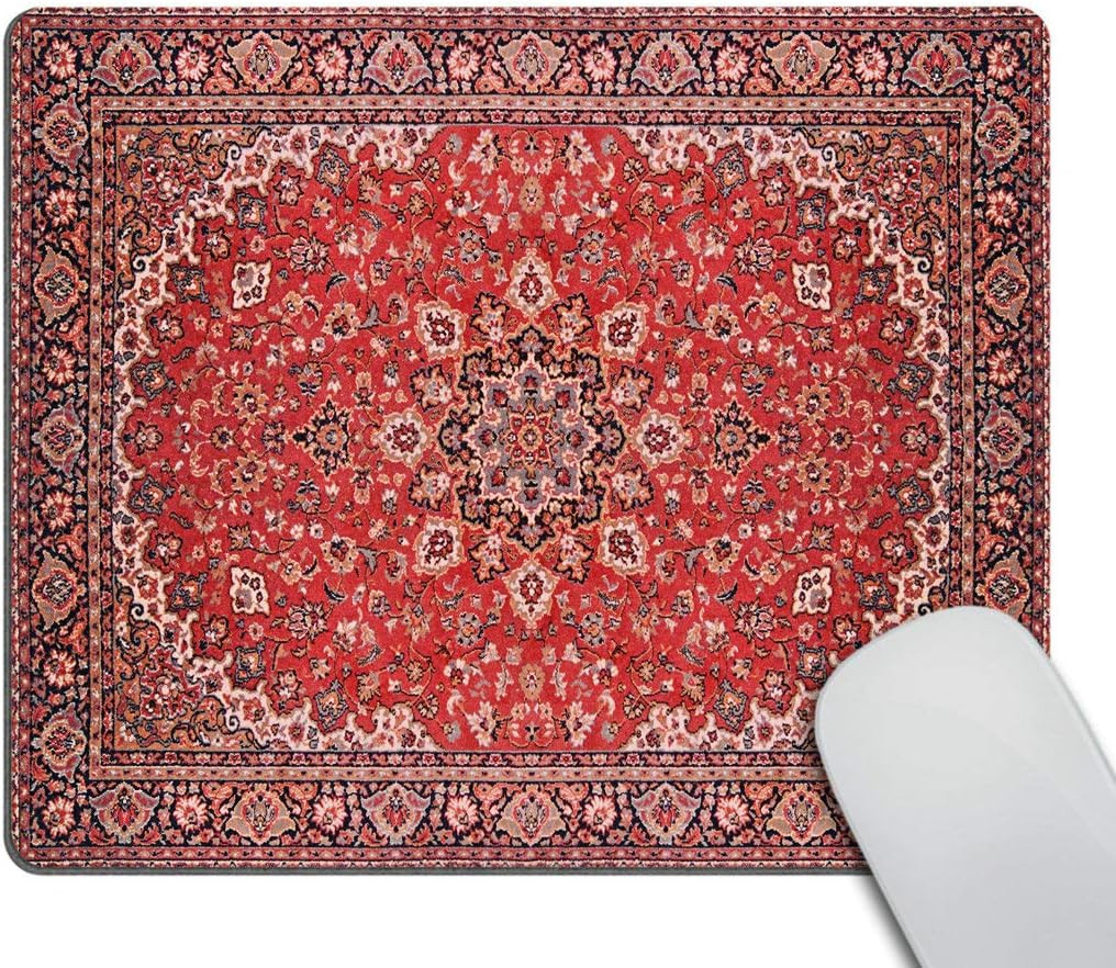 Smooffly Rug Mousepad Non-Slip Rubber Gaming Mouse Pad Rectangle Mouse Pads