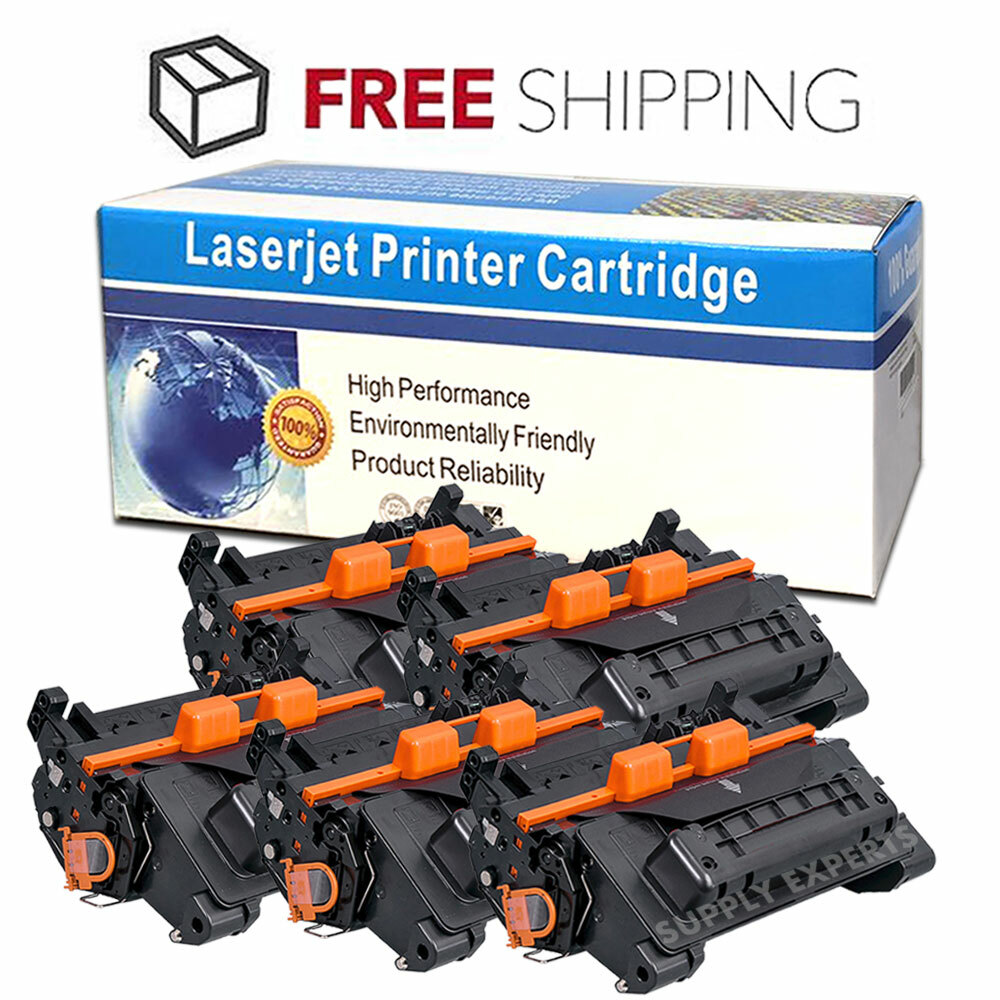 5PK HP CC364A 64A Black Toner Cartridge for P4014n P4015x P4515xm