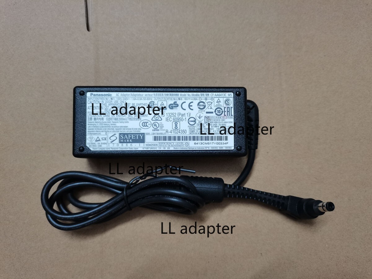 16V4.06A CF-AA6413C M5 For Panasonic Toughbook CF-MX4 65W AC Adapter 100%Genuine
