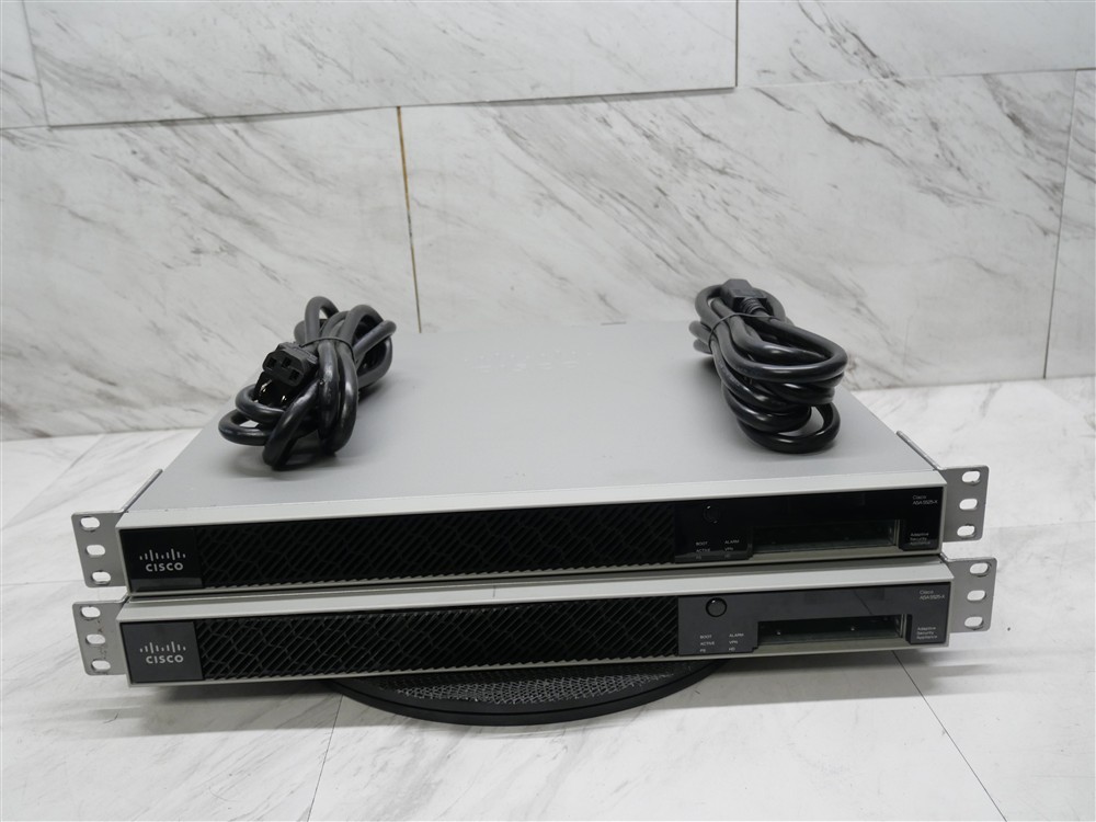 Lot of 2 Cisco ASA 5525-X ASA5525 8-Port Adaptive Security Appliance Firewall
