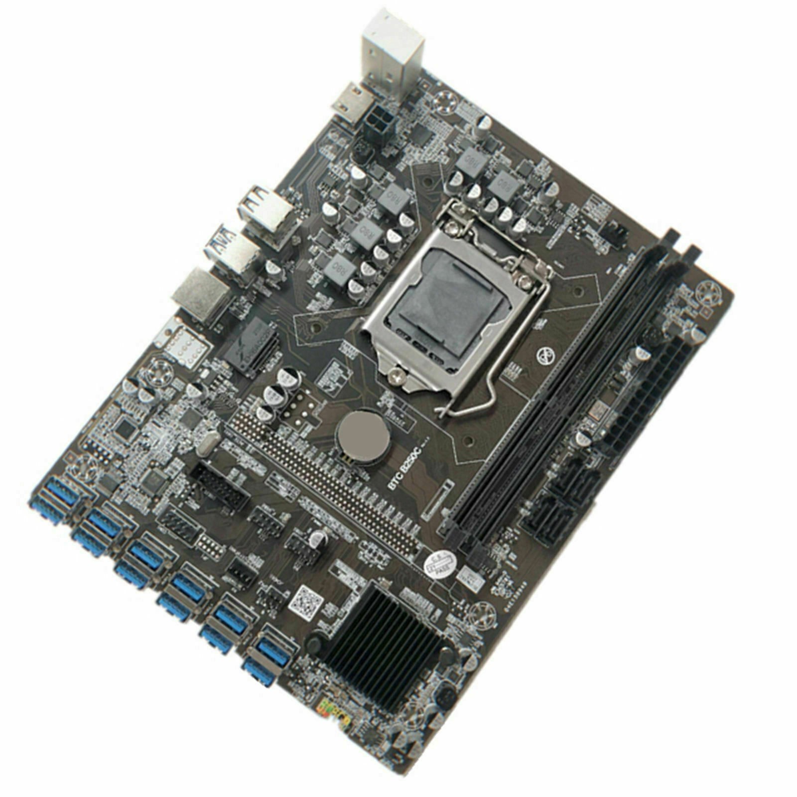 B250 BTC Motherboard DDR4 Memory Expansion Desktop Computer Motherboard