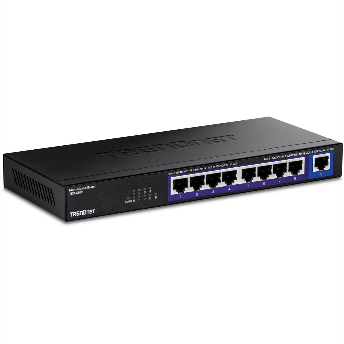 TEG-S591 TRENDnet 9-Port Multi-Gig Switch ~D~