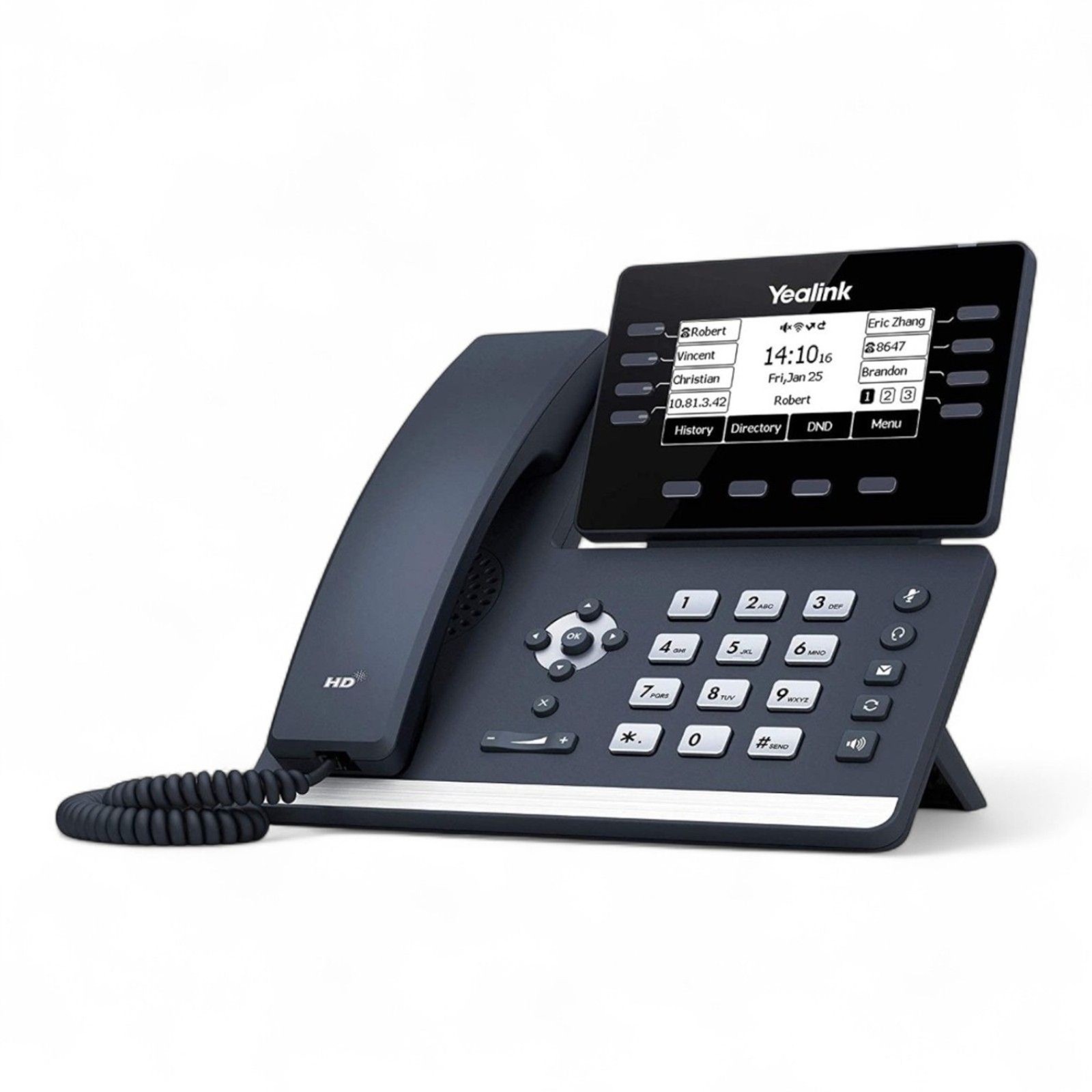 NEW Yealink SIP-T53 IP Prime Business Phone 3.7-inch Display Black