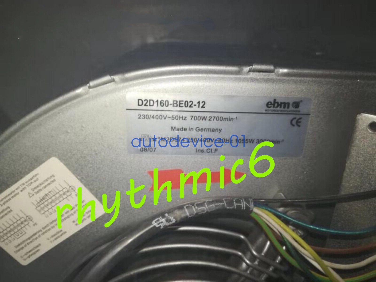 Brand New Cooling Fan For ABB D2D160-CE02-12 Fast delivery DHL/FedEx