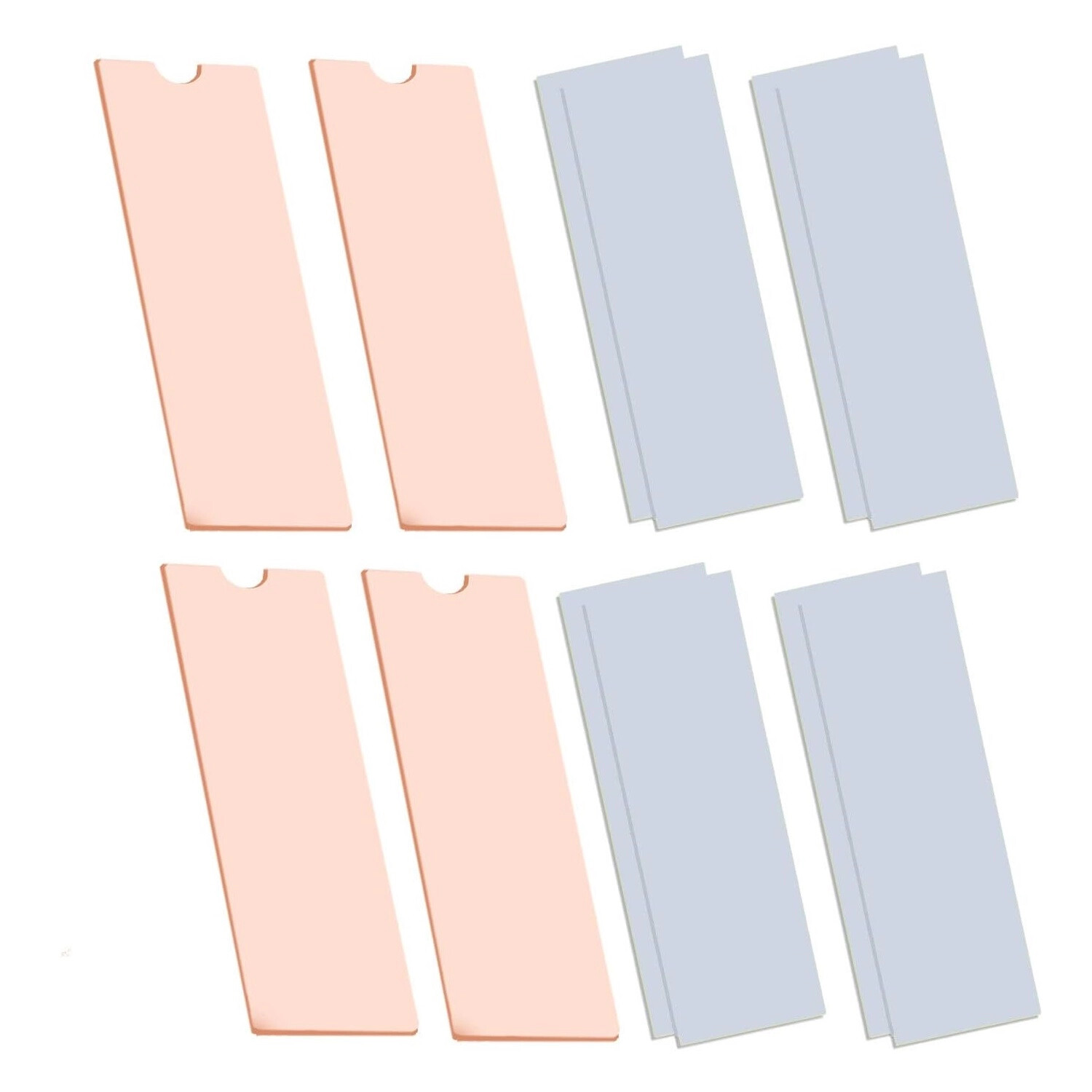 Easycargo Laptop SSD Heatsink Kit (4-pack)