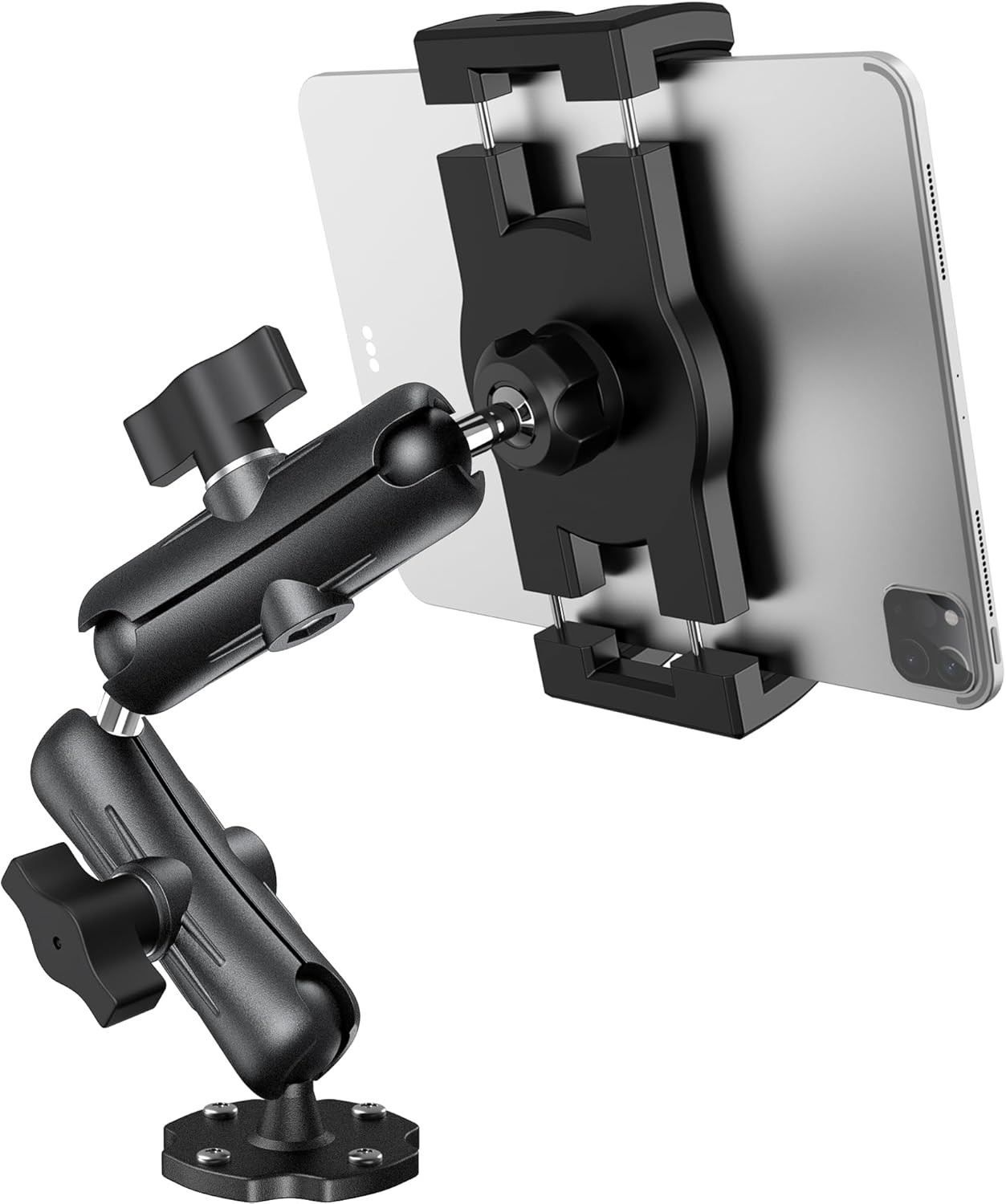 Aluminum Heavy Duty Tablet Mount Car Holder Dashboard for Black 