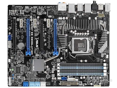 For ASUS P8P67 WS Revolution motherboard P67 LGA1155 4*DDR3 32G ATX Tested oK