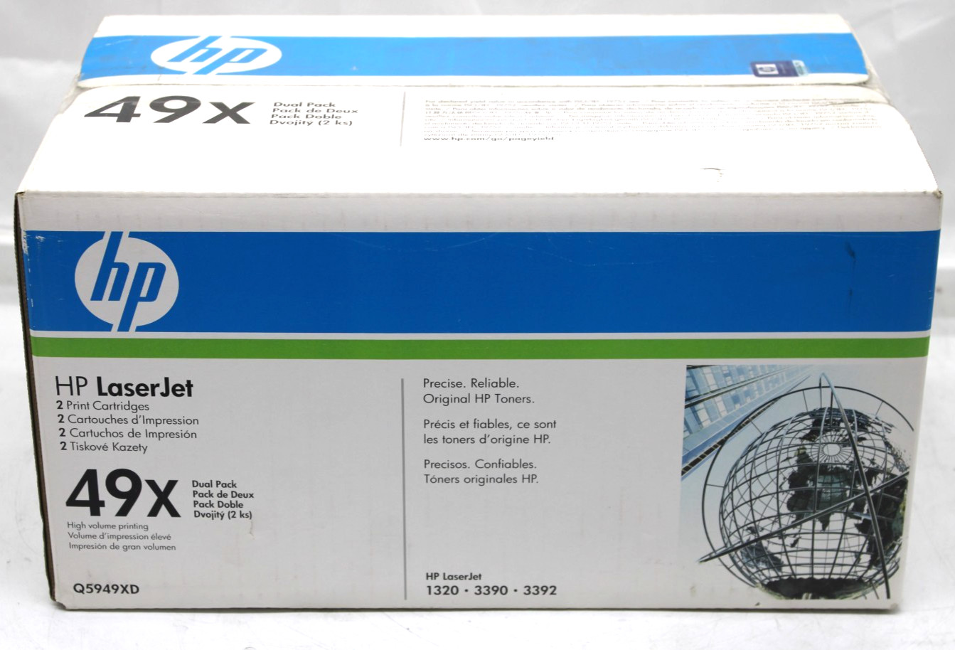 OEM Genuine HP LaserJet 49X Q5949XD High Yield Toner Cartridges Dual Pack